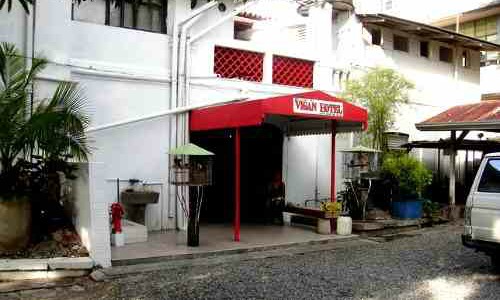 Entrance vigan hotel