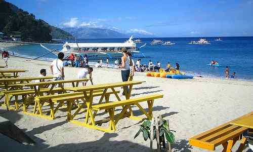 White Beach Puerto Galera philippines-tourism