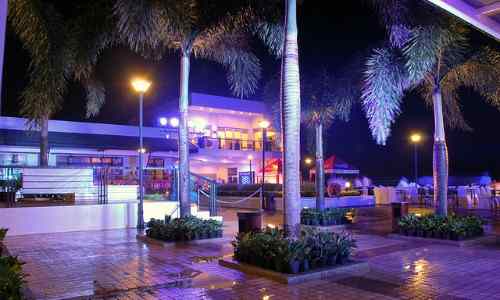 Roof deck of LFisher Hotel care bacolod-city