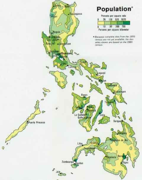 Philippines population map care detailed-map-of-the-philippines