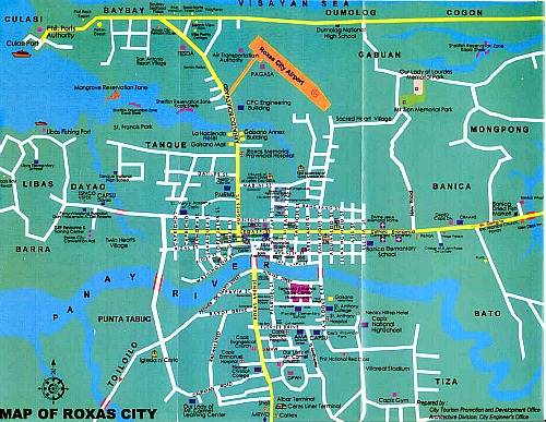 Roxas City map