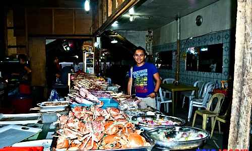 Baybay Beach Seafood Stall
