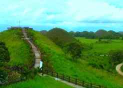 Chocolate Hills View from Sagbayan Peak care top10-travel-destinations