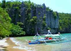 Docking area to the 8.2 Km Underground River care top10-travel-destinations