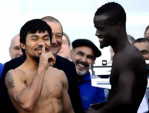 Manny weighin care manny-pacquiao